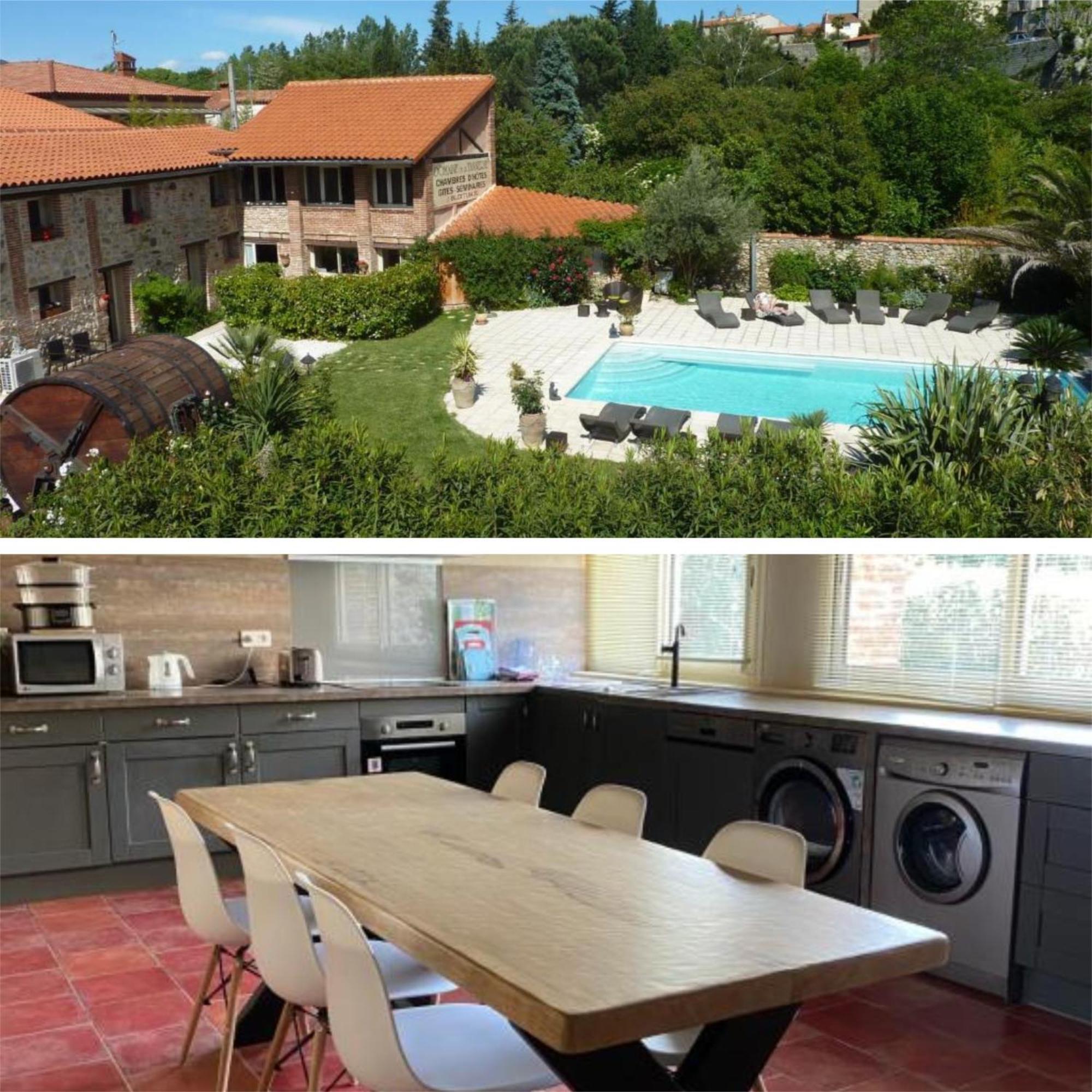Domaine De La Tannerie Chambres D'Hotes Et Appartements Prades  Luaran gambar